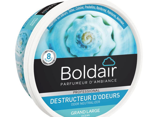 Désodorisant Gel Destructeur d'Odeurs Boldair Fraîcheur Marine 300 g