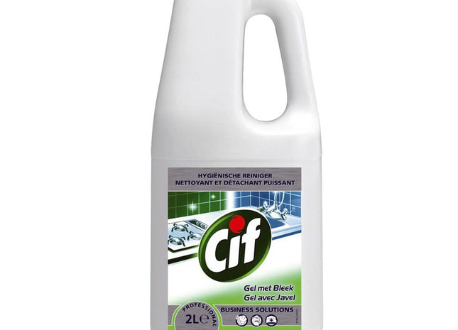 Gel Nettoyant Désinfectant avec Javel Cif 2 Litres