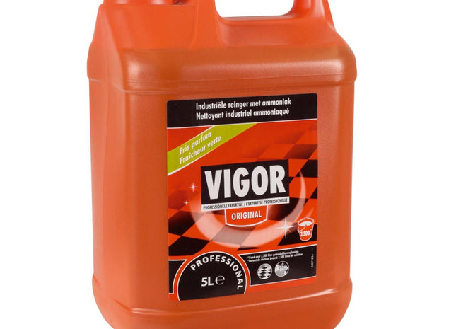 Détergent Industriel Vigor Ammoniaqué 5 Litres