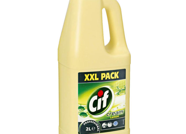 Crème Nettoyante Parfum Citron Cif 2 litres
