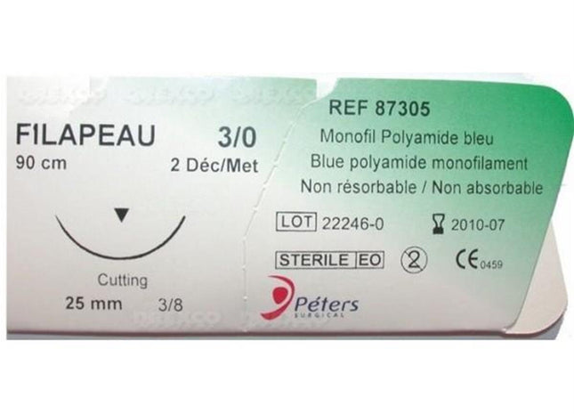 Fil de Suture Filapeau Non Résorbable Boite de 12
