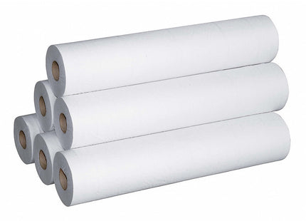 Draps d'Examen Papier Lisse Blanc 50x35 cm