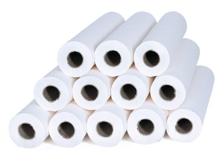 Draps d'Examen Papier Lisse Blanc 50x35 cm