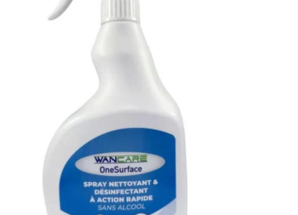 Spray Désinfectant Surfaces Sans Alcool Wancare 750 ml