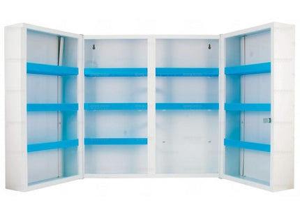 Armoire à Pharmacie 2 Portes 11 Etagères