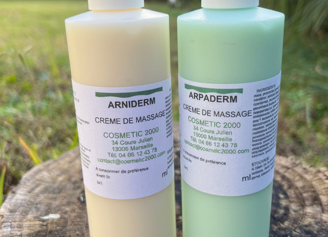 Crèmes Harpagogel Arpaderm et Arnicaderm Arniderm 250 ml