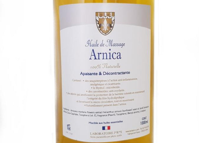 Huile de Massage à l'Arnica 1 Litre