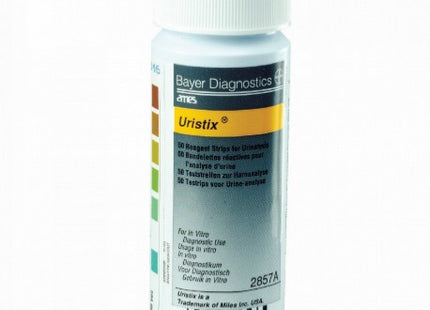 Bandelettes Urinaires 2 Paramètres Uristix Bayer par 50