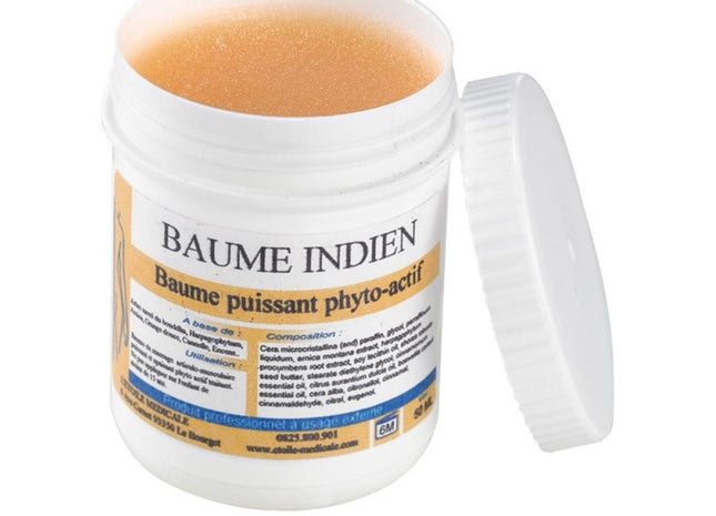 Baume de Massage Indien Puissant Phyto-Actif 50 ml