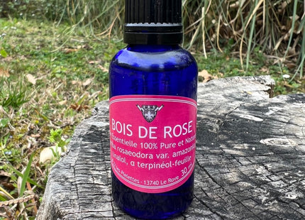 Huile Essentielle Bois de Rose 30 ml 100 % Pure et Naturelle