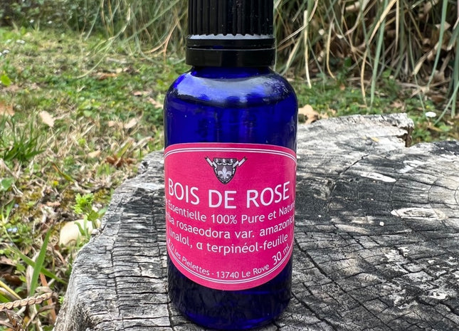 Huile Essentielle Bois de Rose 30 ml 100 % Pure et Naturelle