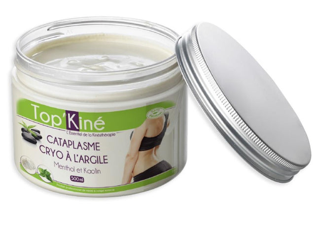 Cataplasme Cryo à L'Argile Blanche Top' Kiné 500 ml
