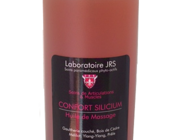 Huile de massage Confort Silicium Articulations Muscles 1 litre