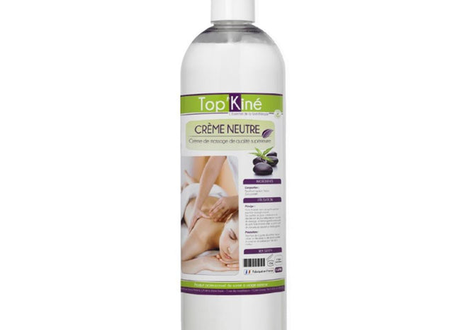 Crème de Massage Neutre Top' Kiné 500 ml