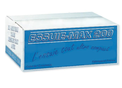 Bobines Essuie-Tout Compact Gaufré Max 200 par 12