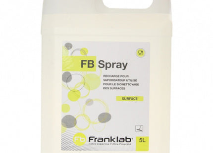 Désinfectant Détergent Surfaces Sans Alcool FB Spray 5 Litres