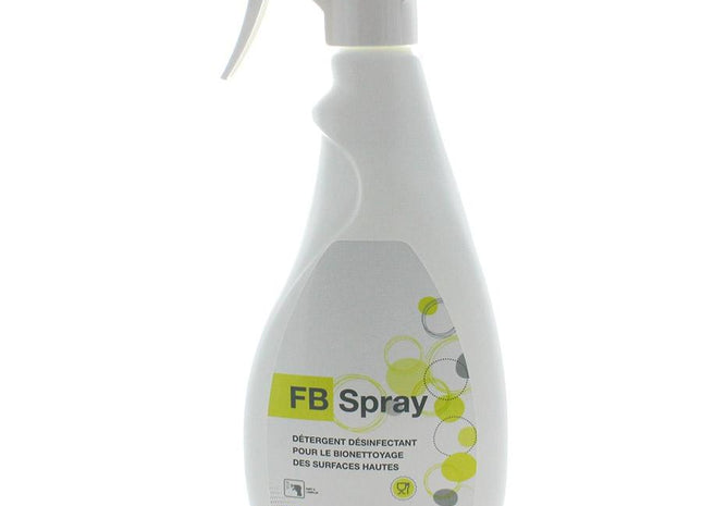 Désinfectant Détergent Surfaces Sans Alcool FB Spray 750 ml