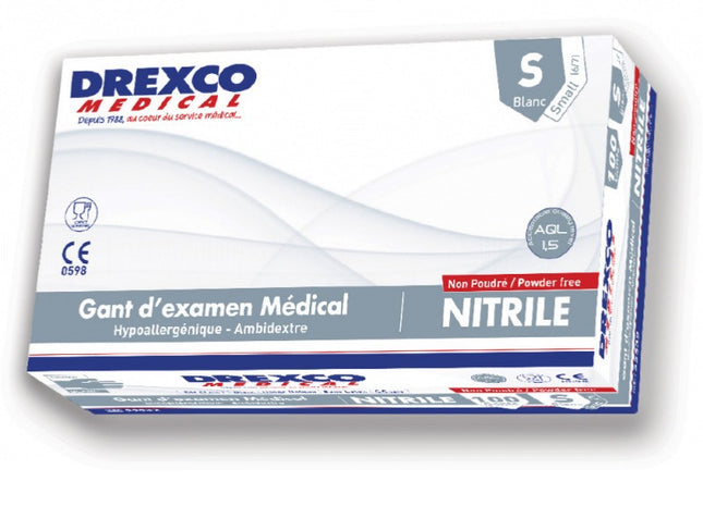 Gants Nitrile Sans Poudre