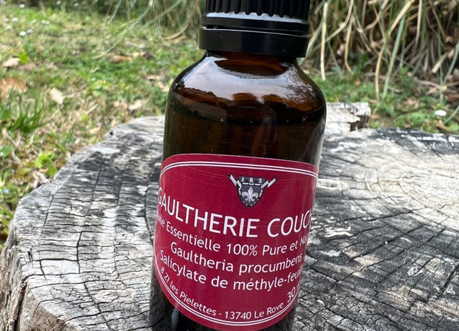 Huile Essentielle Gaulthérie Couchée 30 ml 100 % Pure et Naturelle