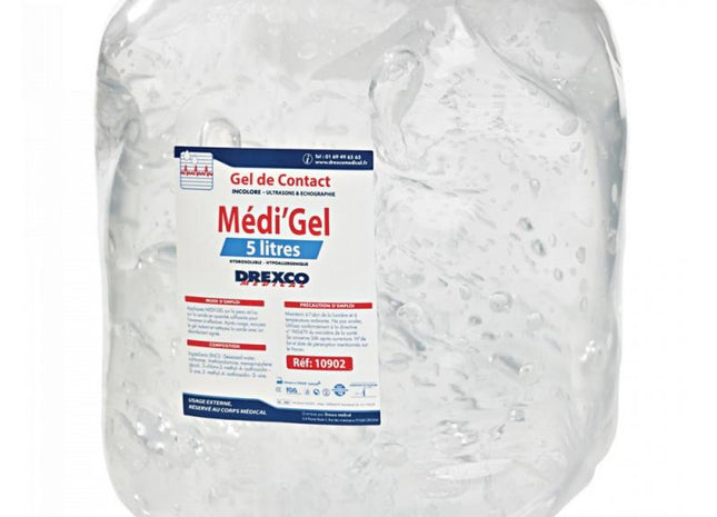 Gel Ultrason Incolore Medi'Gel 5 Litres
