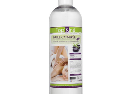 Huile Chauffante Camphrée Top' Kiné 500 ml