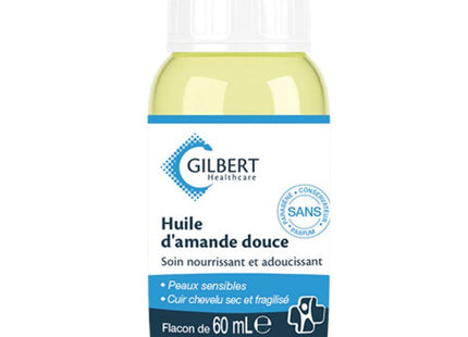 Huile de Massage D'Amande Douce Gilbert 60 ml