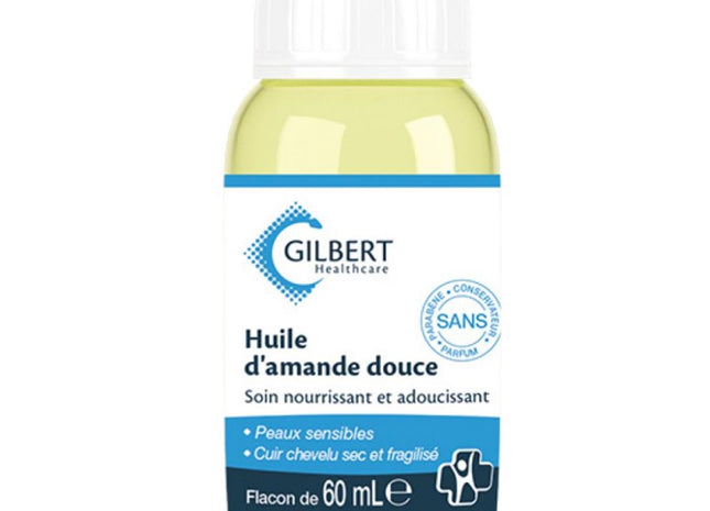 Huile de Massage D'Amande Douce Gilbert 60 ml