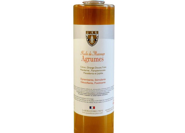 Huile de massage Drainante aux Agrumes 250 ml