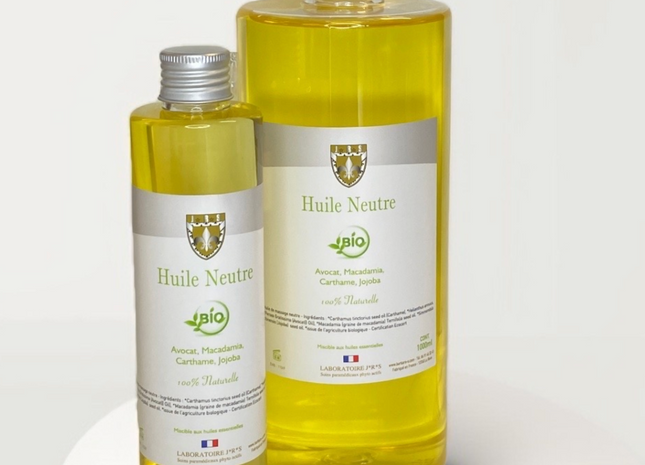 Huile de Massage Neutre Bio