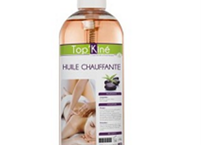 Huile de Massage Chauffante Top'Kiné 500 ml
