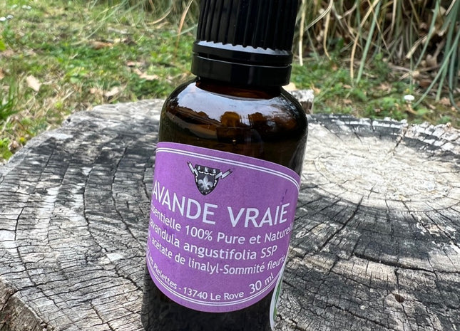Huile Essentielle Lavande Vraie 30 ml 100 % Pure et Naturelle