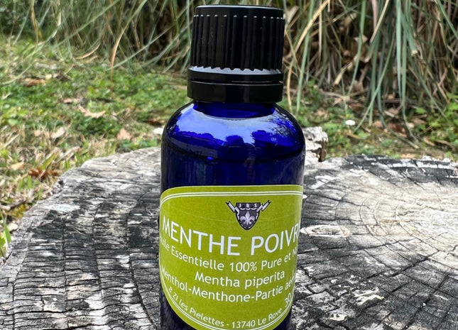 Huile Essentielle Menthe Poivrée 30 ml 100% Pure Naturelle