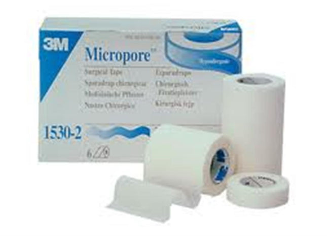 Sparadrap Micropore Blanc 3M 5 cm x 9.14 m