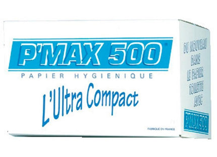 Papier Hygiénique Compact P'Max 500 par 36 Rouleaux