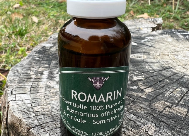 Huile Essentielle Romarin Cinéole 30 ml 100 % Pure et Naturelle