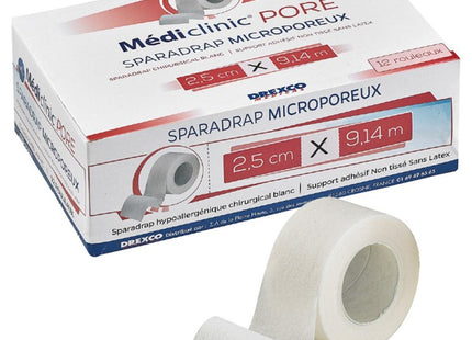 Sparadrap Médiclinic Pore Blanc