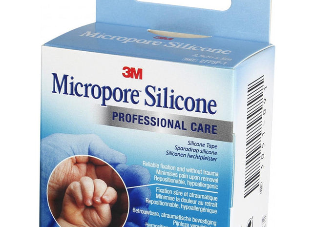 Sparadrap Micropore 3 M Silicone