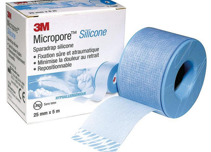 Sparadrap Micropore 3 M Silicone