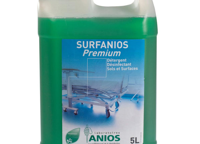 Détergent Désinfectant Surfanios Premium 5 Litres